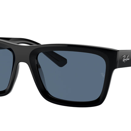 Ray-Ban WARREN RB4396 Rectangle Sunglasses  667780-Black 57-145-20 - Color Map Black
