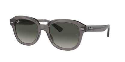 Ray-Ban ERIK RB4398 Square Sunglasses  667571-Opal Dark Grey 53-145-20 - Color Map Grey