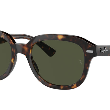 Ray-Ban ERIK RB4398 Square Sunglasses  902/31-Havana 53-145-20 - Color Map Tortoise