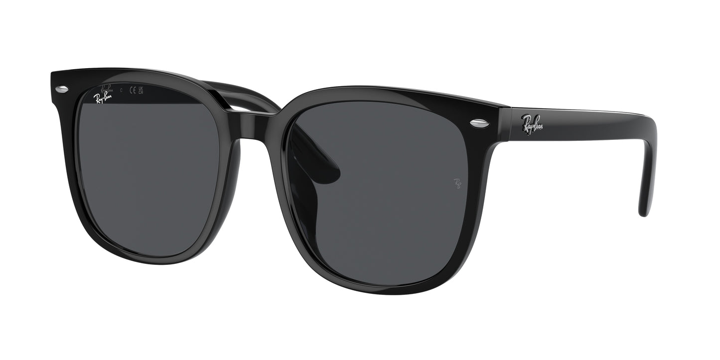 Ray-Ban RB4401D Square Sunglasses  601/87-Black 57-150-20 - Color Map Black