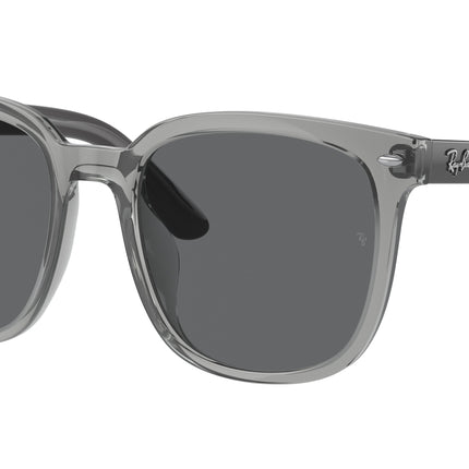Ray-Ban RB4401D Square Sunglasses  659981-Transparent Grey 57-150-20 - Color Map Grey