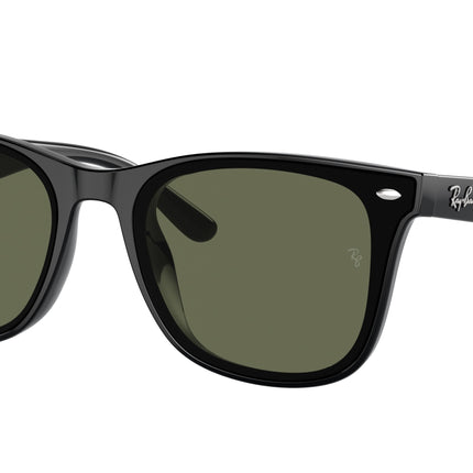 Ray-Ban RB4420 Square Sunglasses  601/9A-Black 65-145-18 - Color Map Black