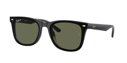 Ray-Ban RB4420 Square Sunglasses  601/9A-Black 65-145-18 - Color Map Black