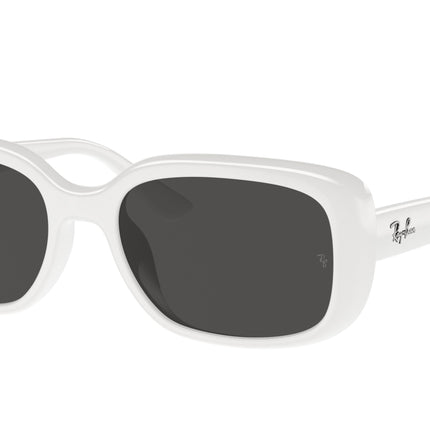 Ray-Ban RB4421D Pillow Sunglasses  677287-White 56-145-18 - Color Map White