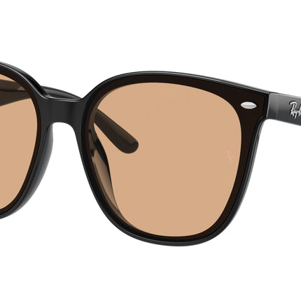 Ray-Ban RB4423D Square Sunglasses  601/93-Black 66-145-15 - Color Map Black