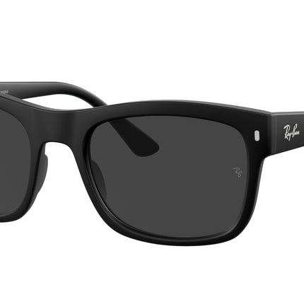 Ray-Ban RB4428F Square Sunglasses  601S48-Black 56-145-21 - Color Map Black