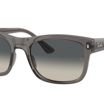 Ray-Ban RB4428 Square Sunglasses  667571-Opal Dark Grey 56-145-21 - Color Map Grey