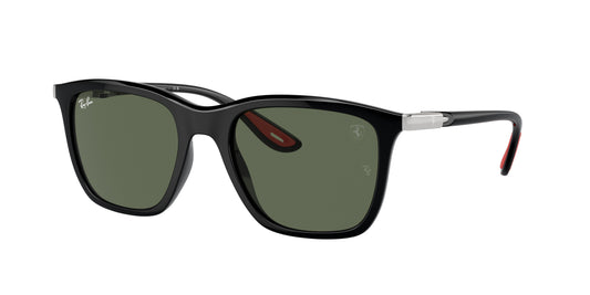 Ray-Ban RB4433M Square Sunglasses  F60171-Black 54-145-20 - Color Map Black