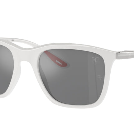 Ray-Ban RB4433M Square Sunglasses  F6256G-White 54-145-20 - Color Map White