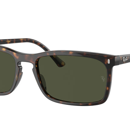 Ray-Ban RB4435 Rectangle Sunglasses  902/31-Havana 59-145-18 - Color Map Tortoise