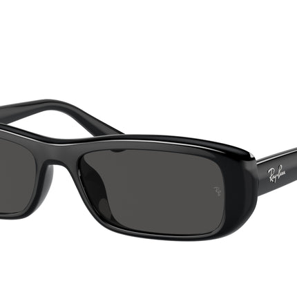 Ray-Ban RB4436D Pillow Sunglasses  667787-Black 55-145-16 - Color Map Black