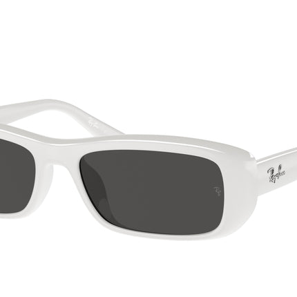 Ray-Ban RB4436D Pillow Sunglasses  677287-White 55-145-16 - Color Map White