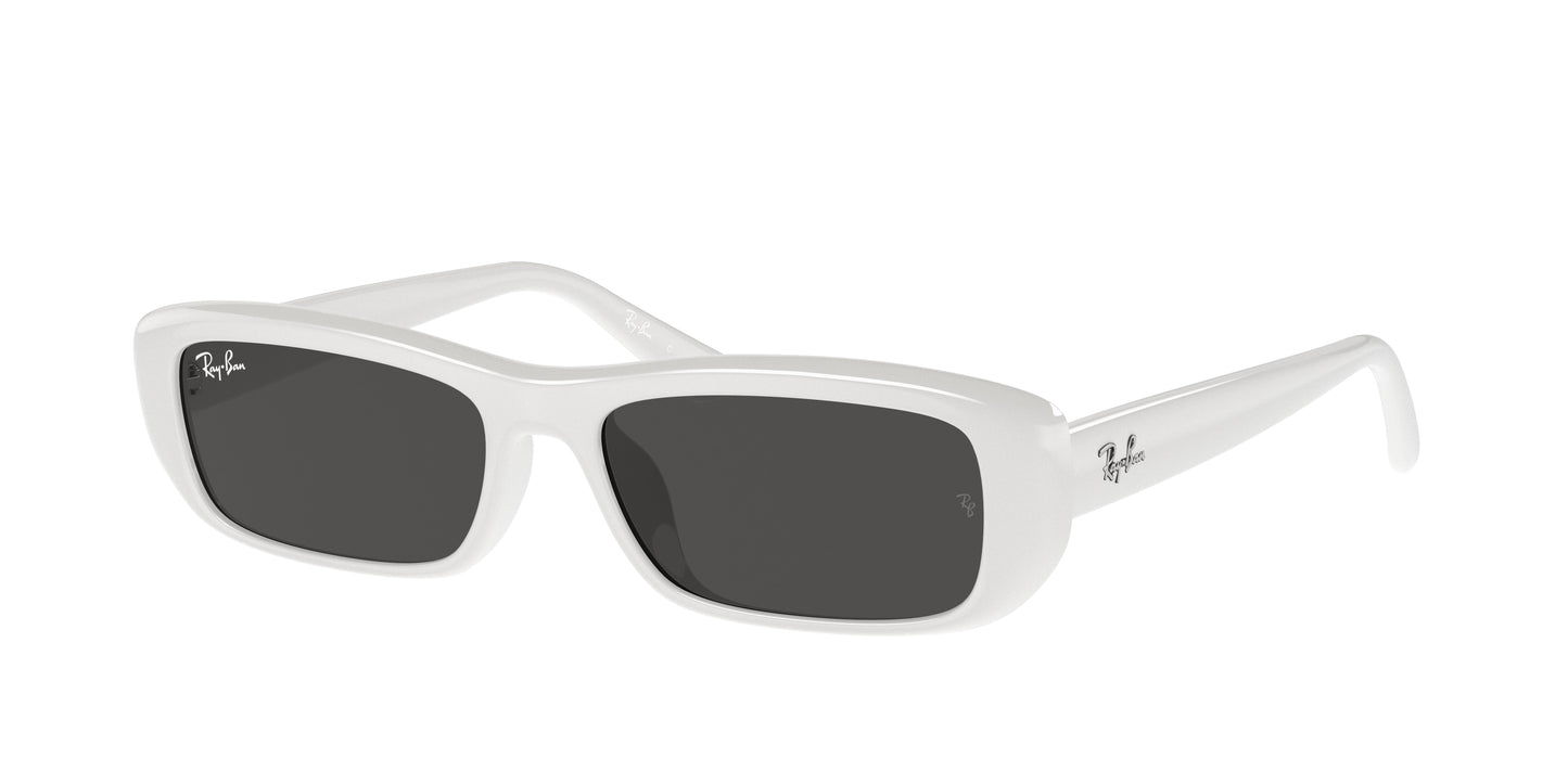 Ray-Ban RB4436D Pillow Sunglasses  677287-White 55-145-16 - Color Map White