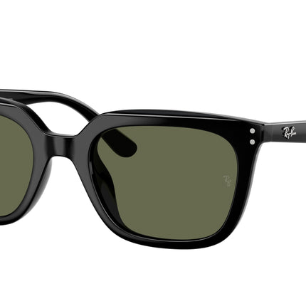 Ray-Ban RB4439D Square Sunglasses  901/9A-Black 54-145-21 - Color Map Black