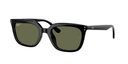Ray-Ban RB4439D Square Sunglasses  901/9A-Black 54-145-21 - Color Map Black