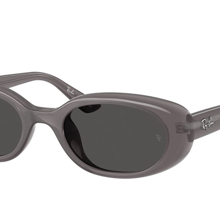 Ray-Ban RB4441D Pillow Sunglasses  677787-Transparent Dark Grey 53-145-21 - Color Map Grey