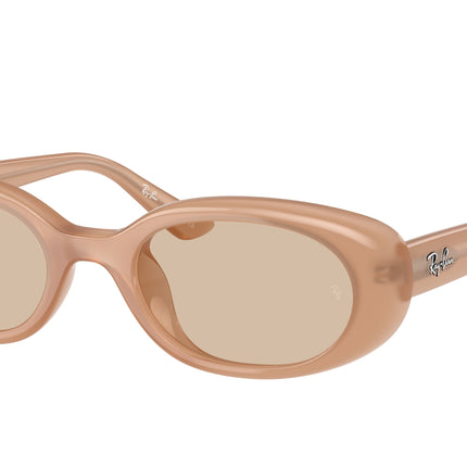 Ray-Ban RB4441D Pillow Sunglasses  678793-Opal Beige 53-145-21 - Color Map Brown