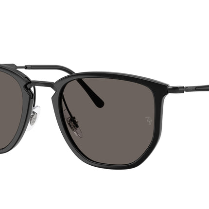 Ray-Ban RB4451 Irregular Sunglasses  601/B1-Black 53-145-20 - Color Map Black