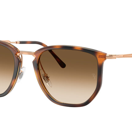 Ray-Ban RB4451 Irregular Sunglasses  680451-Transparent Orange 53-145-20 - Color Map Orange