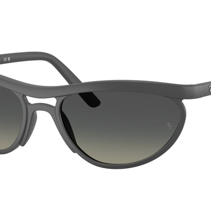 Ray-Ban RB4453 Pillow Sunglasses  601711-Sand Grey 59-145-20 - Color Map Grey