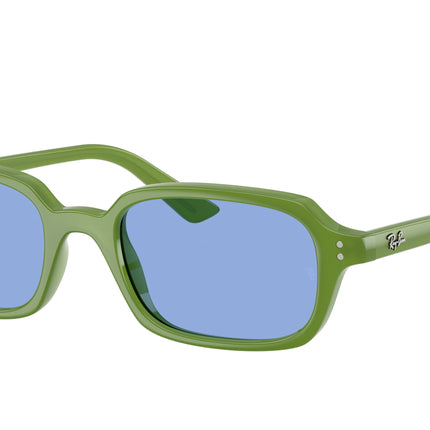 Ray-Ban ZURI RB4455F Pillow Sunglasses  681080-Cloudy Jungle Green 51-145-19 - Color Map Green