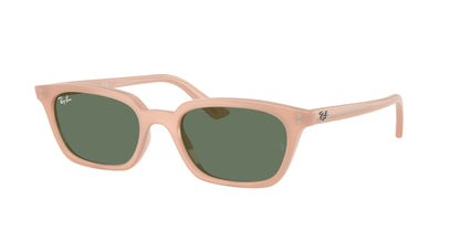 Ray-Ban ZAYA RB4456 Pillow Sunglasses  681182-Cloudy Natural Pink 53-145-19 - Color Map Pink