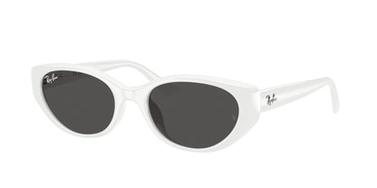 Ray-Ban RB4457D Pillow Sunglasses  677287-White 55-145-19 - Color Map White