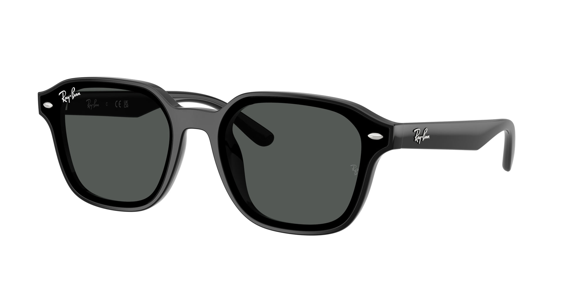 Ray-Ban RB4458D Square Sunglasses  601/87-Black 65-145-18 - Color Map Black