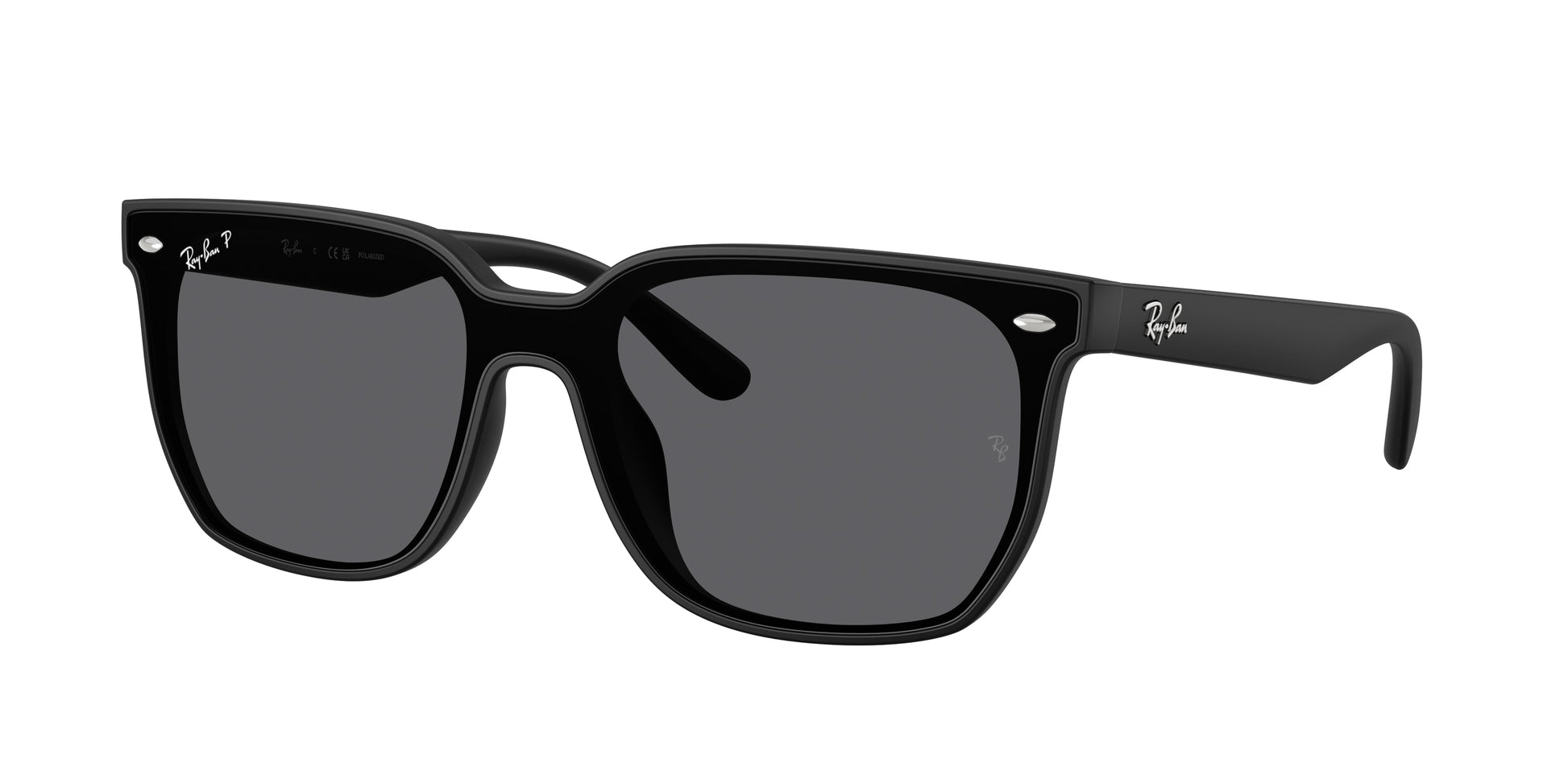 Ray-Ban RB4466D Square Sunglasses  601S81-Matte Black 47-145-147 - Color Map Black