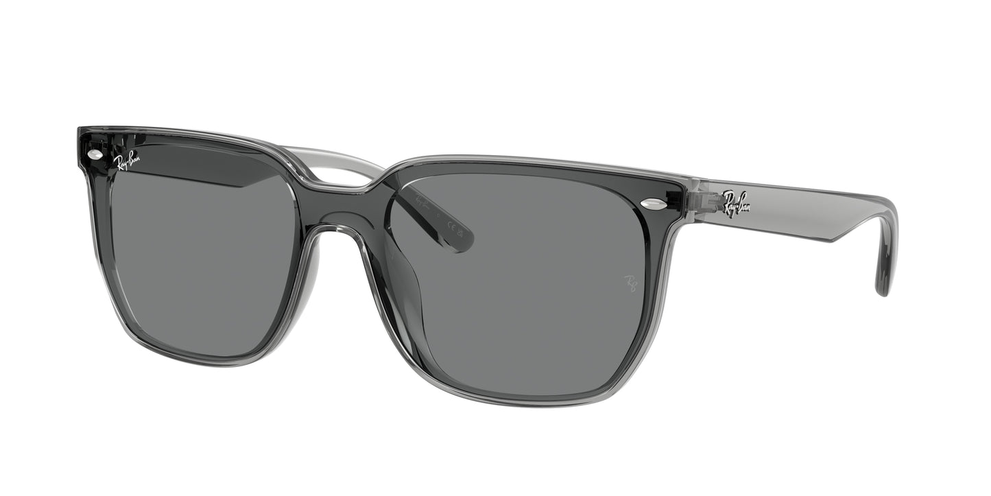 Ray-Ban RB4466D Square Sunglasses  645087-Transparent Grey 47-145-147 - Color Map Grey