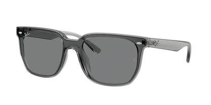 Ray-Ban RB4466D Square Sunglasses  645087-Transparent Grey 47-145-147 - Color Map Grey