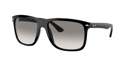 Ray-Ban BOYFRIEND TWO RB4547 Square Sunglasses  601/32-Black 60-145-18 - Color Map Black