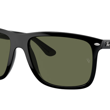 Ray-Ban BOYFRIEND TWO RB4547 Square Sunglasses  601/58-Black 60-145-18 - Color Map Black