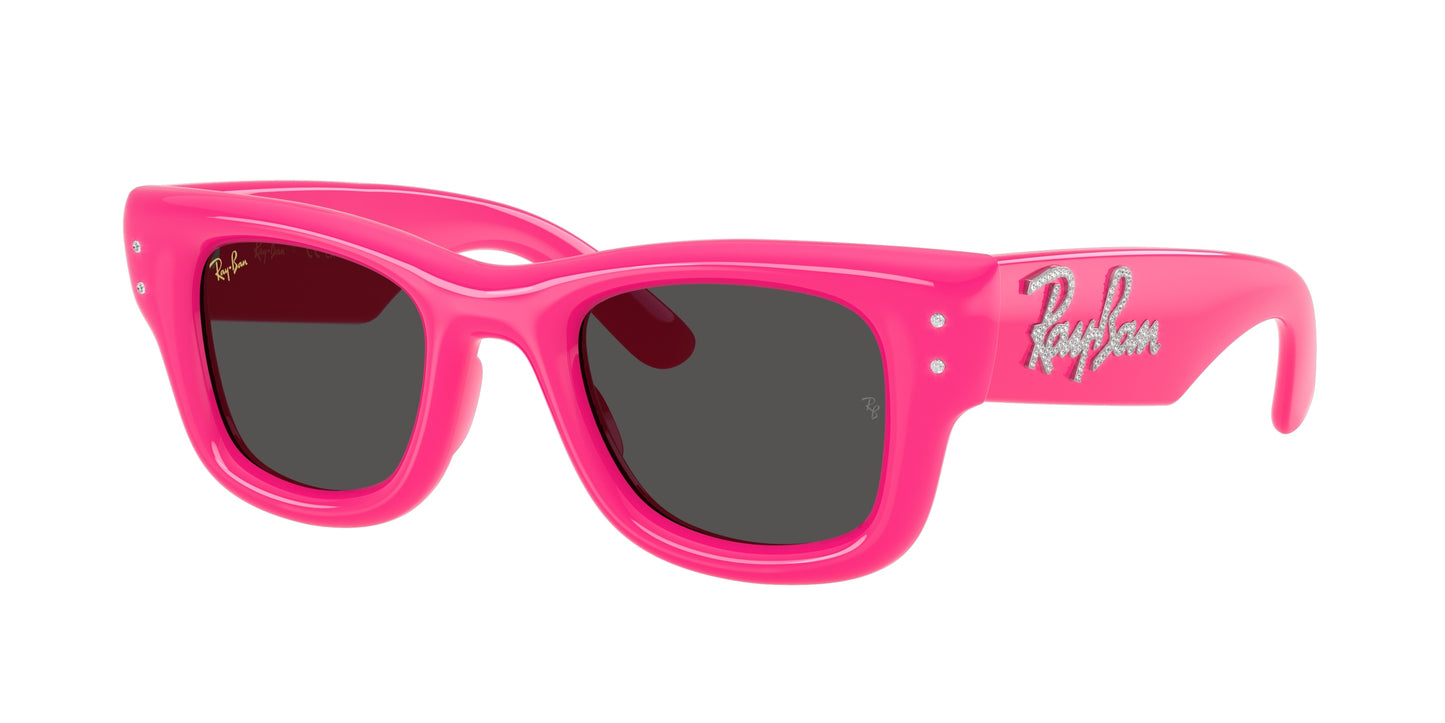 Ray-Ban WAYFARER PUFFER RB4940B Square Sunglasses  686287- 47-145-23 - Color Map Pink