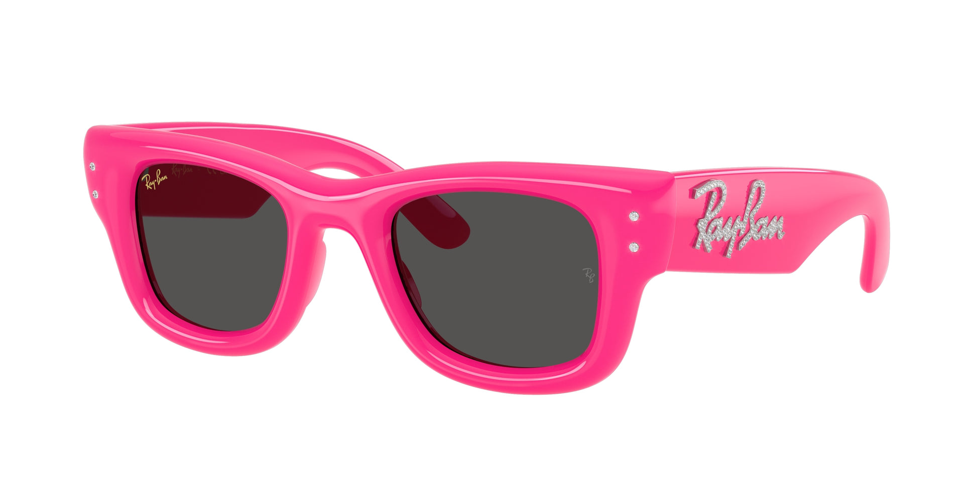 Ray-Ban WAYFARER PUFFER RB4940B Square Sunglasses  686287- 47-145-23 - Color Map Pink