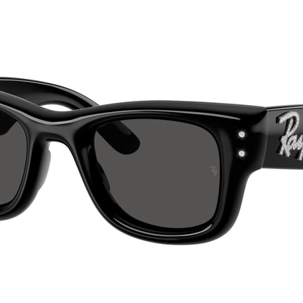 Ray-Ban WAYFARER PUFFER RB4940B Square Sunglasses  686487- 47-145-23 - Color Map Black