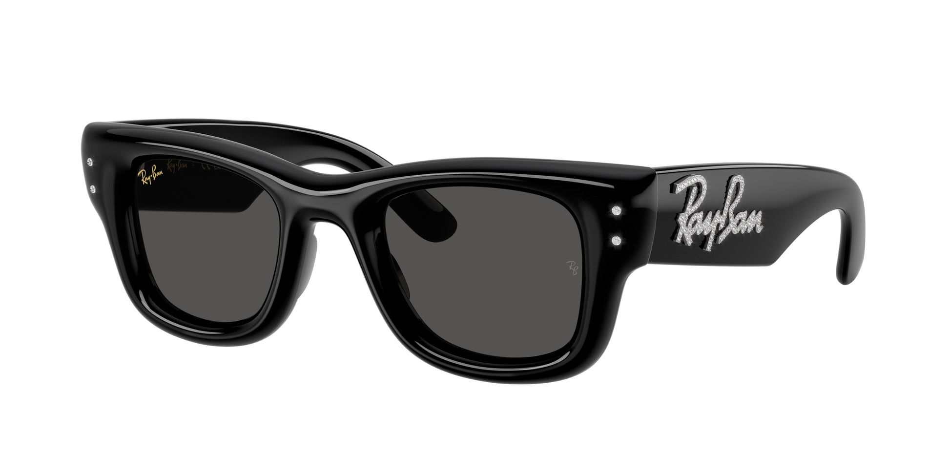 Ray-Ban WAYFARER PUFFER RB4940B Square Sunglasses  686487- 47-145-23 - Color Map Black