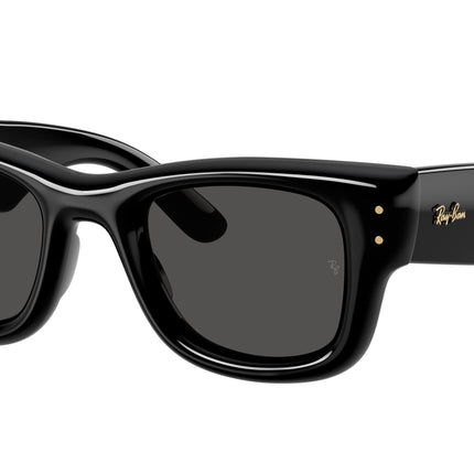 Ray-Ban WAYFARER PUFFER RB4940 Square Sunglasses  601/87-Black 47-145-23 - Color Map Black