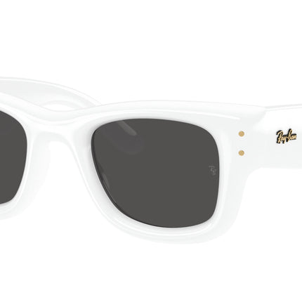 Ray-Ban WAYFARER PUFFER RB4940 Square Sunglasses  671/87-White 47-145-23 - Color Map White