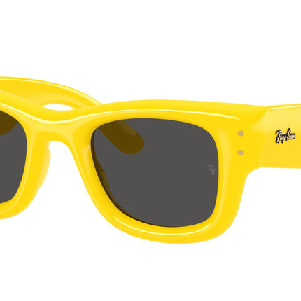 Ray-Ban WAYFARER PUFFER RB4940 Square Sunglasses  683087-Yellow 47-145-23 - Color Map Yellow