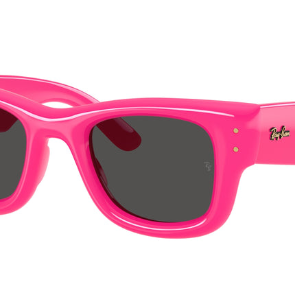 Ray-Ban WAYFARER PUFFER RB4940 Square Sunglasses  683287-Fucsia 47-145-23 - Color Map Pink
