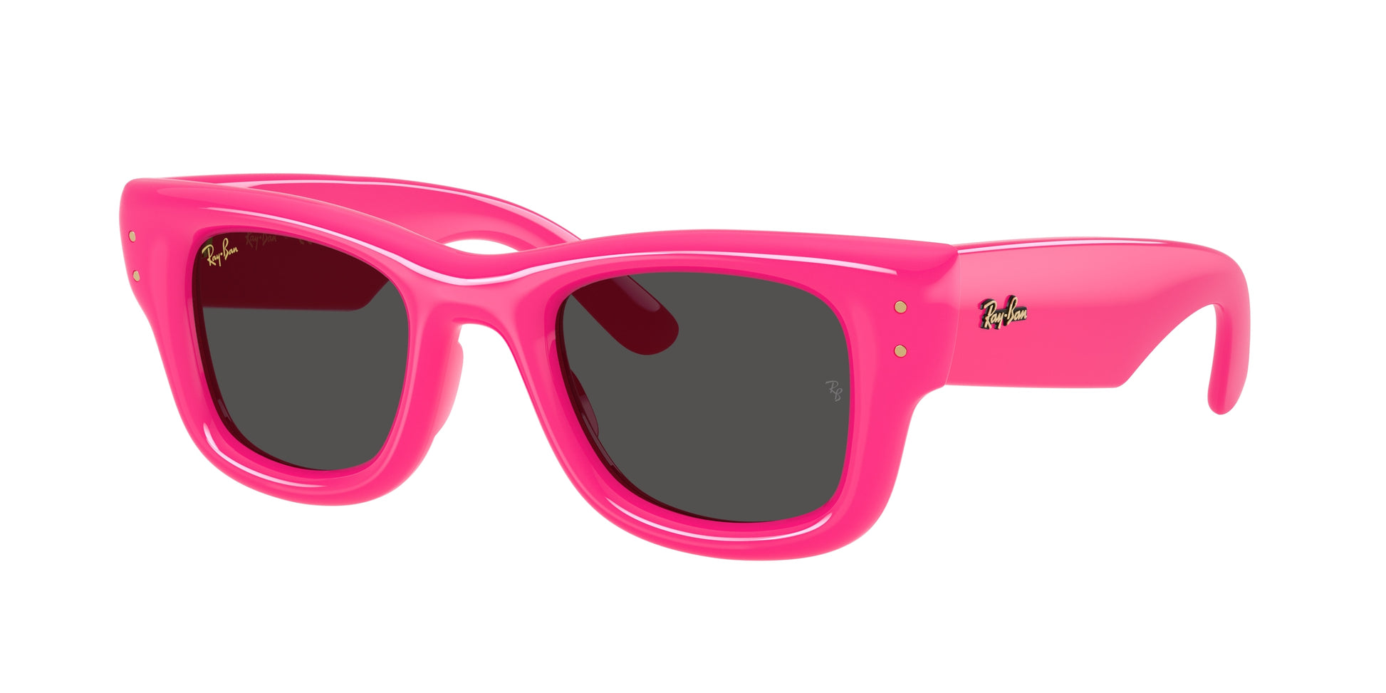 Ray-Ban WAYFARER PUFFER RB4940 Square Sunglasses  683287-Fucsia 47-145-23 - Color Map Pink