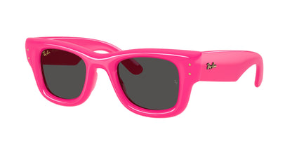 Ray-Ban WAYFARER PUFFER RB4940 Square Sunglasses  683287-Fucsia 47-145-23 - Color Map Pink