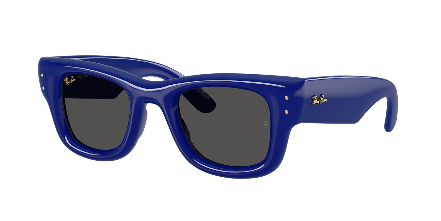 Ray-Ban WAYFARER PUFFER RB4940 Square Sunglasses  683387-Blue 47-145-23 - Color Map Blue