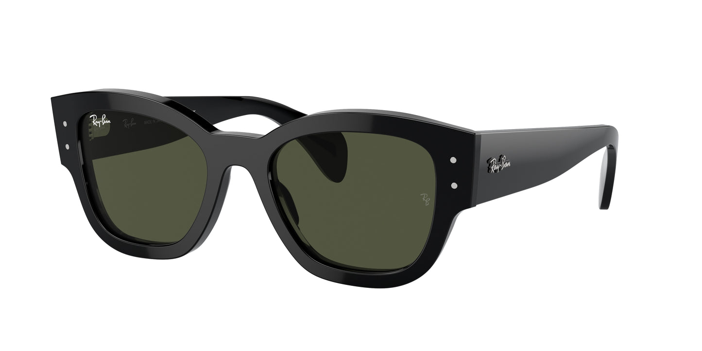 Ray-Ban JORGE RB7681S Square Sunglasses  901/31-Black 52-145-20 - Color Map Black