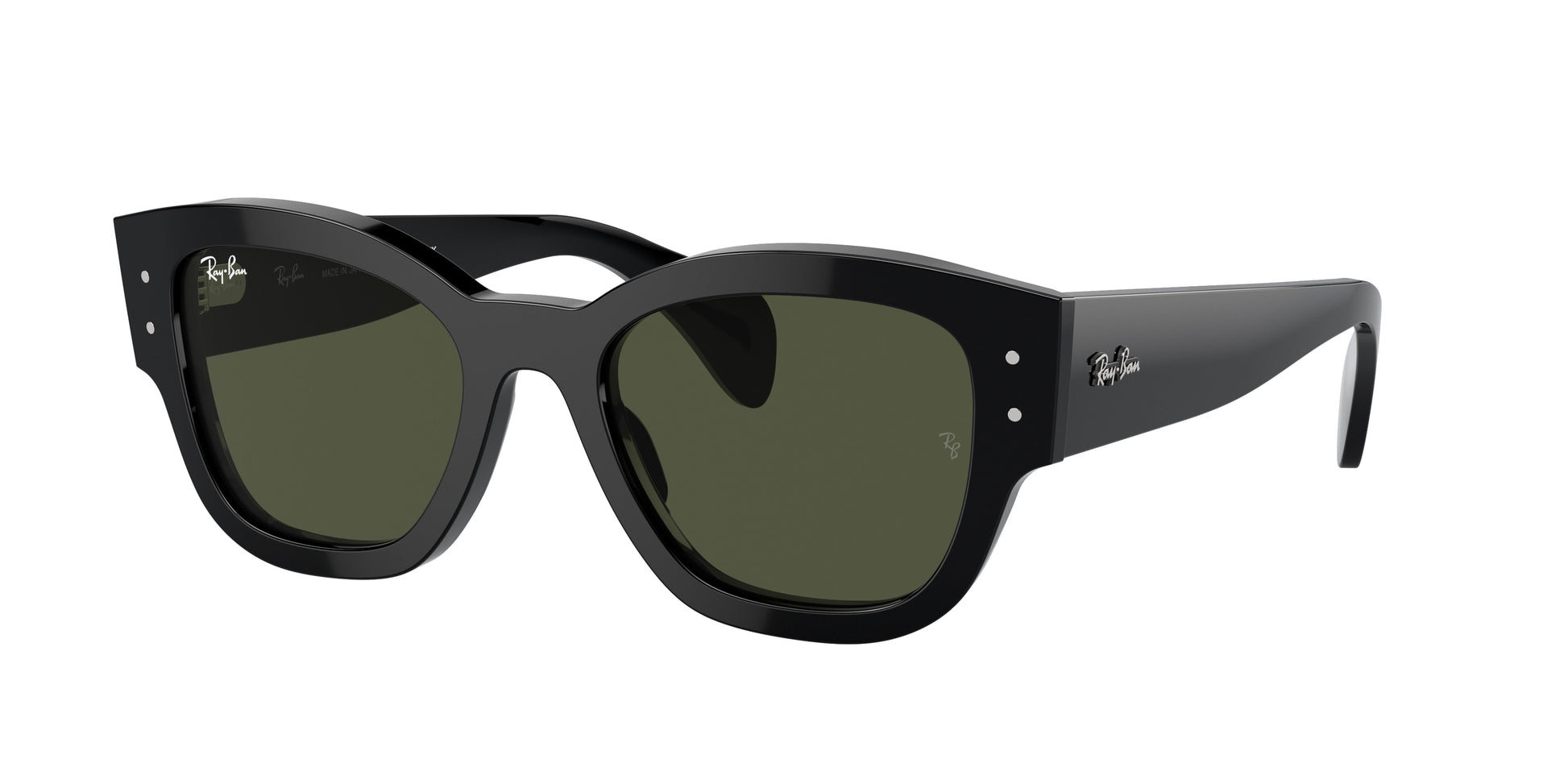 Ray-Ban JORGE RB7681S Square Sunglasses  901/31-Black 52-145-20 - Color Map Black