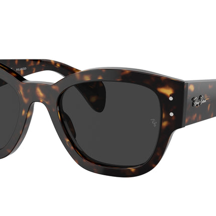 Ray-Ban JORGE RB7681S Square Sunglasses  902/48-Havana 52-145-20 - Color Map Tortoise