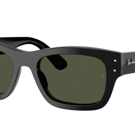 Ray-Ban JOSEPH RB7683S Rectangle Sunglasses  901/31-Black 55-145-20 - Color Map Black