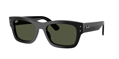 Ray-Ban JOSEPH RB7683S Rectangle Sunglasses  901/31-Black 55-145-20 - Color Map Black