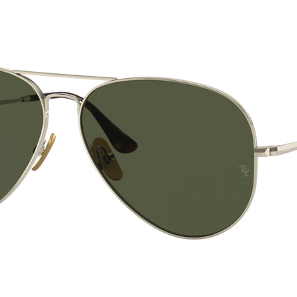 Ray-Ban AVIATOR TITANIUM RB8089 Pilot Sunglasses  926531-Arista Gold 62-140-14 - Color Map Gold